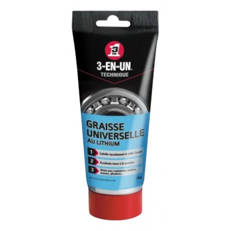 Graisse Lithium Universelle - Tube 150 grammes