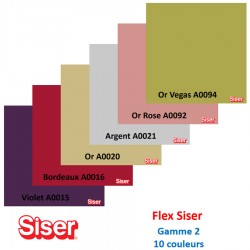 Flex PS - Siser - Gamme 2