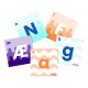 Cartes Alphabet - 36 cartes - Cubetto