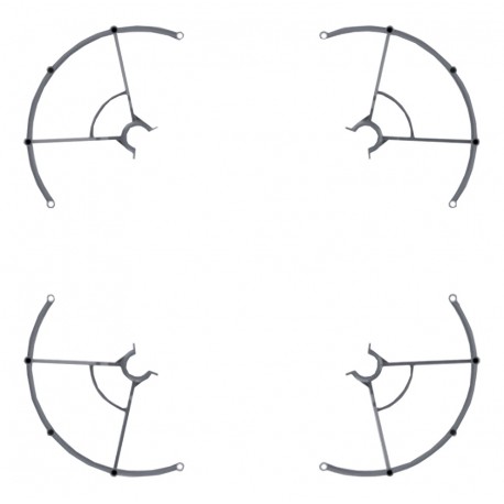 Protections semi-fermées pour les hélices pour Drone Eagle 1003