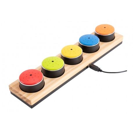 Pack 5 Enregistreurs Talking Point Premium - Boutons Enregistrables