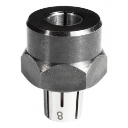 Shaper Pince de serrage 8 mm avec écrou