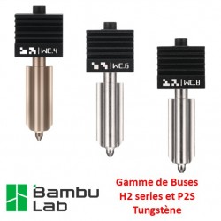 Hotend Gamme Tugstène - P2 - H2 - Bambu Lab