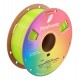 Filament Panchroma PLA Dual Silk - Aubergine : Vert Citron - Magenta