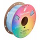 Filament Panchroma PLA Dual Silk - Beluga : Argent - Bleu