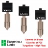 Hotend Tugstène High Flow - P2 - H2 - Bambu Lab