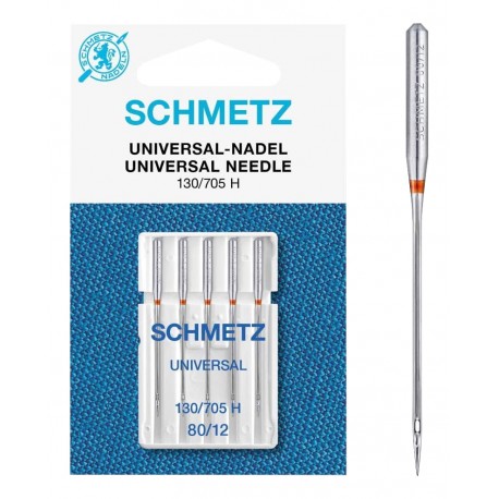 Lot de 5 Aiguilles Universelles 130/705H -80/12