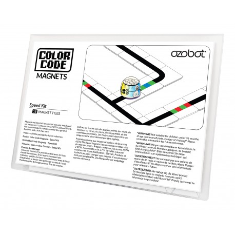 Kit Vitesse - Cartes Magnétiques - Ozobot