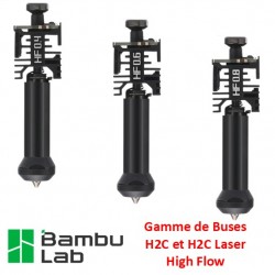 Hotend gamme High Flow - H2C/H2C Laser - Bambu Lab
