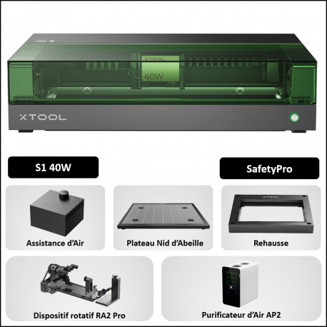 S1 - 40W - Version SafetyPro - xTool