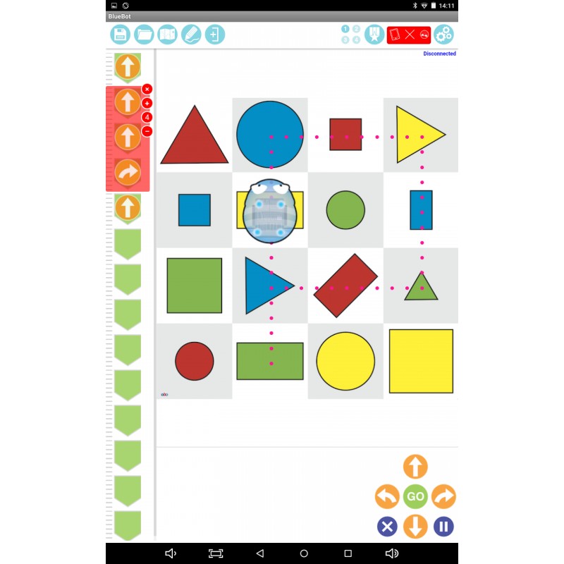 Initiation à la programmation : Blue-Bot