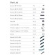Six-legged robot Part list