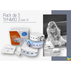 Pack de 3 robots Thymio 2 