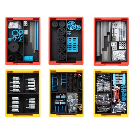 Kit de motorisation et transmission mécanique module de démarrage pour robot ludo-éducatif Makerspace