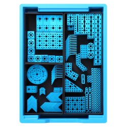 Kit pièces mécaniques de raccordement Makerspace pour création de structure pour robot éducatif