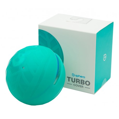 Coque bleu turbo de protection pour robot éducatif Sphero