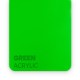 Acrylique vert 3mm