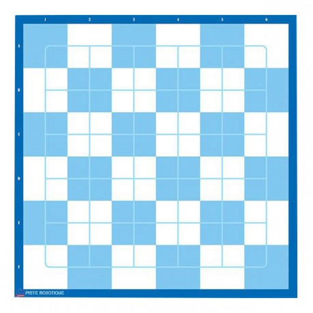 Piste sur bâche 60 x 60 cm - Vierge