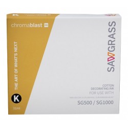 Cartouche Noir 31 ml Chromablast pour imprimante Sawgrass SG500 et SG1000