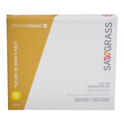Cartouche Jaune 31 ml Chromablast pour imprimante Sawgrass SG500 et SG1000