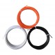 Filaments ABS II, Orange, Noir et Blanc (15 mètres)