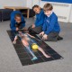 Tapis "Corps Humain" pour robot Bee-Bot / Blue-Bot
