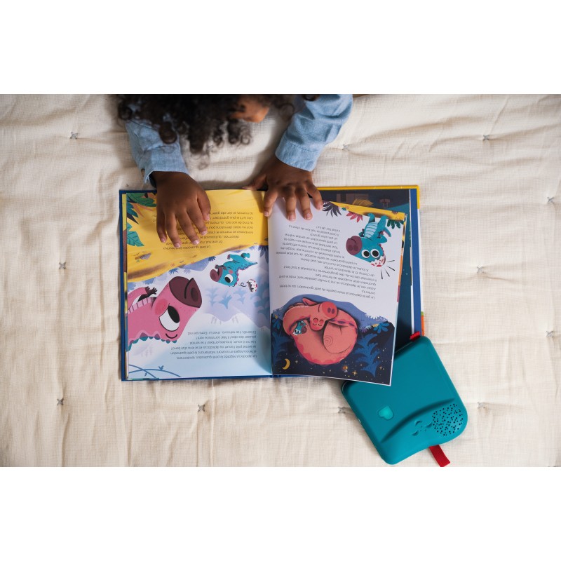 BOOKINOU - Conteuse de Livres des 2-7 Ans - Soutenue par Education  Nationale - 25 Histoires Audio incluses - Fonctionne avec Tous Les Livres :  : Jeux et Jouets