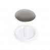 100 Badges Ronds avec clips ⌀ 50mm
