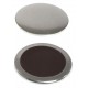 100 Badges Magnétiques Ronds- ⌀ 75mm - Secabo