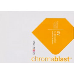 Lot de 100 feuilles A3 Chromablast - Transfert Papier / sublimation Coton