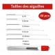 Lot 60 Aiguilles de nettoyage pour buse