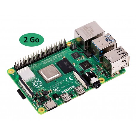 Raspberry Pi 4 - 2 Go - Modèle B