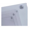 Lot de 20 feuilles PET 500 x 300 mm - Epaisseur 0.8 mm - Transparent