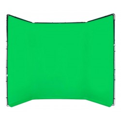 Fond Vert Panoramique 4 x 2.9 m